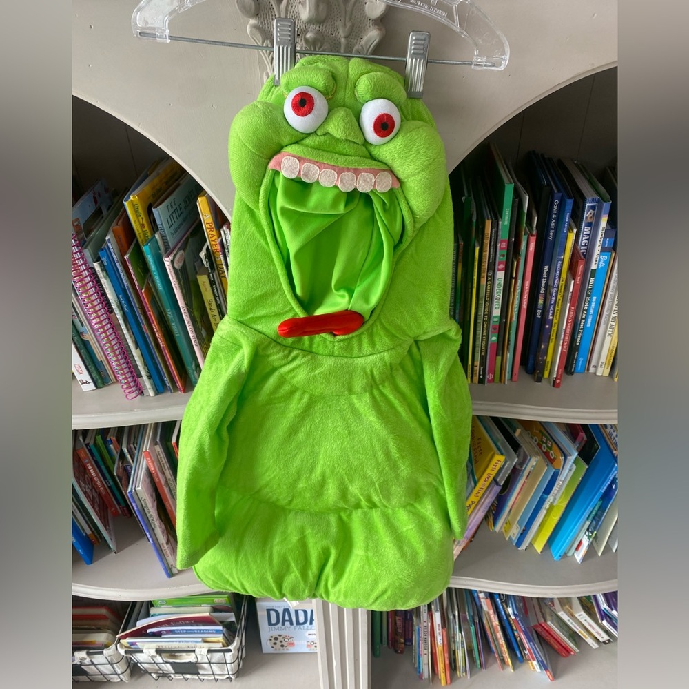 Ghostbusters Slimer Costume Baby Infant Costume 12-18 Month Hood Costume Retired